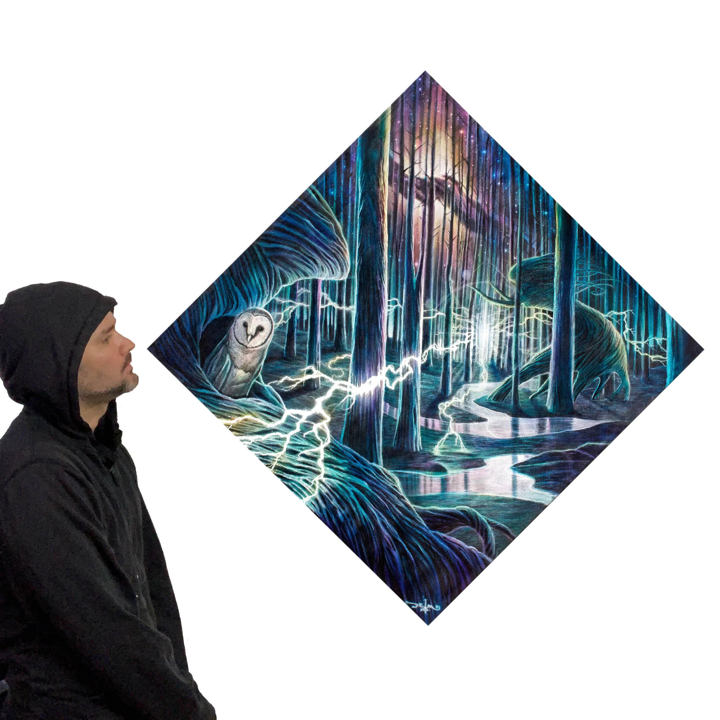 "Electric Forest" - Canvas Prints Only