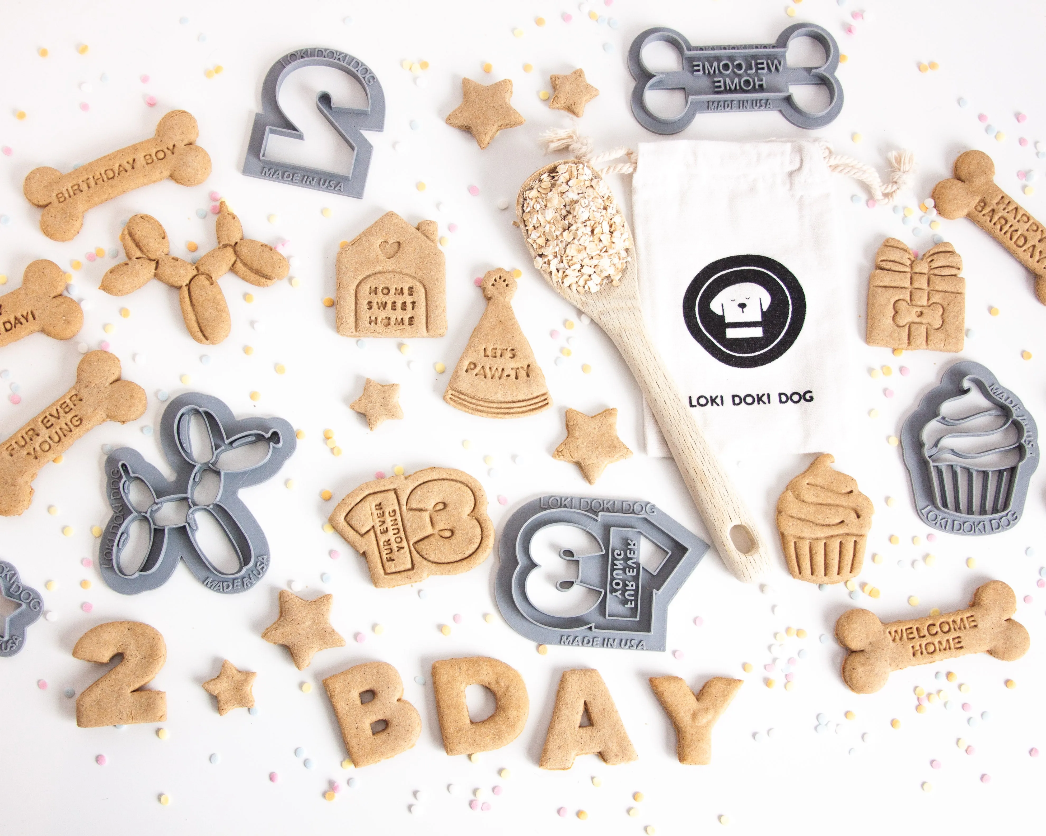 "Happy Barkday" Bone Cookie Cutter
