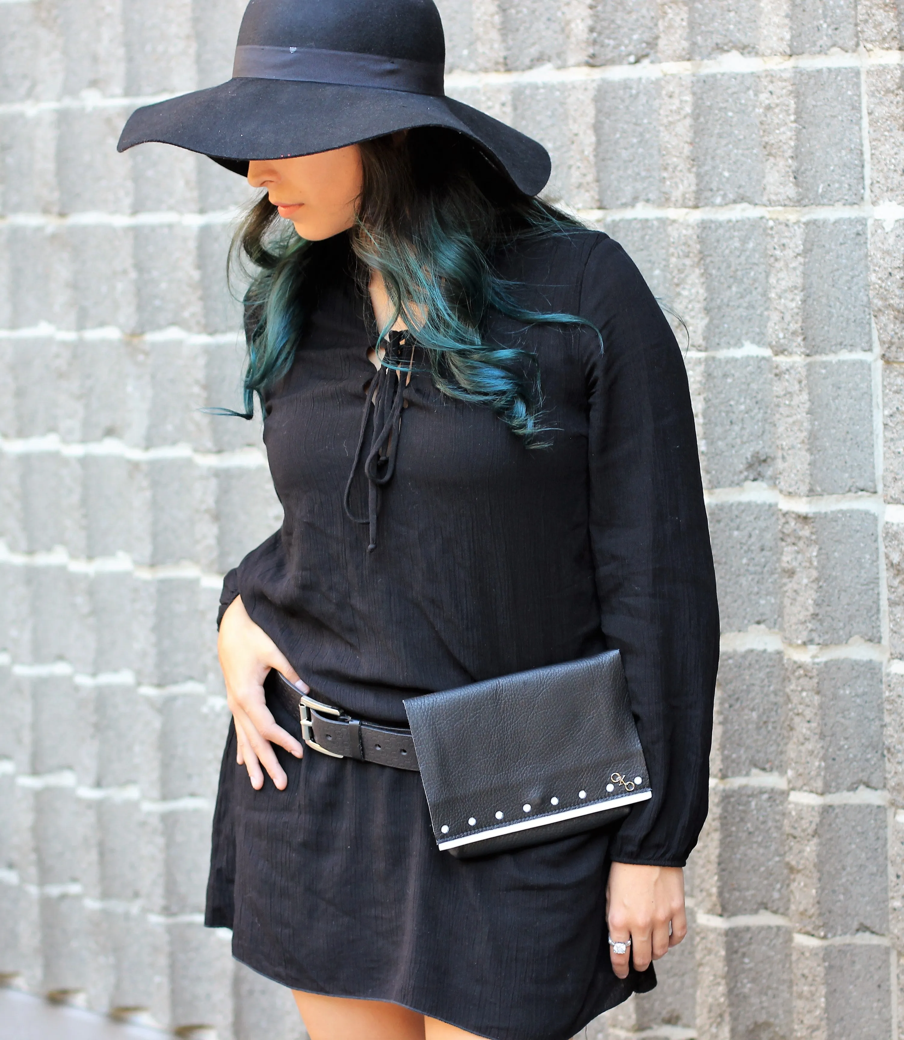 "Hipster" belt pouch