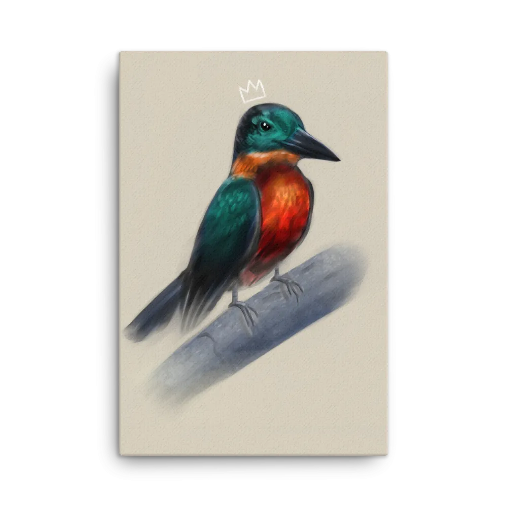 "Kingfisher" Canvas