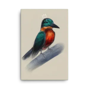 "Kingfisher" Canvas