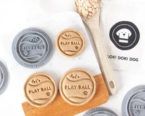 "Let's Play Ball" Tennis Ball Shaped Cookie Cutter