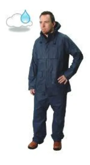 Rain suit Navy Nylon XX Large