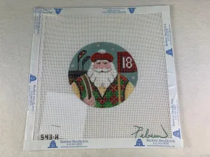 Rebecca Wood 543h Golfing Santa