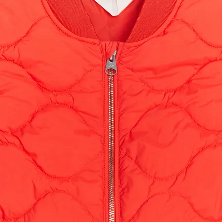 Red Quilted Vest