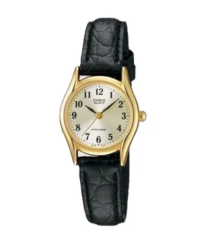 Reloj casual correa de cuero LTP-1094Q-7B2