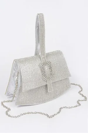 RHINESTONE CLUCTH