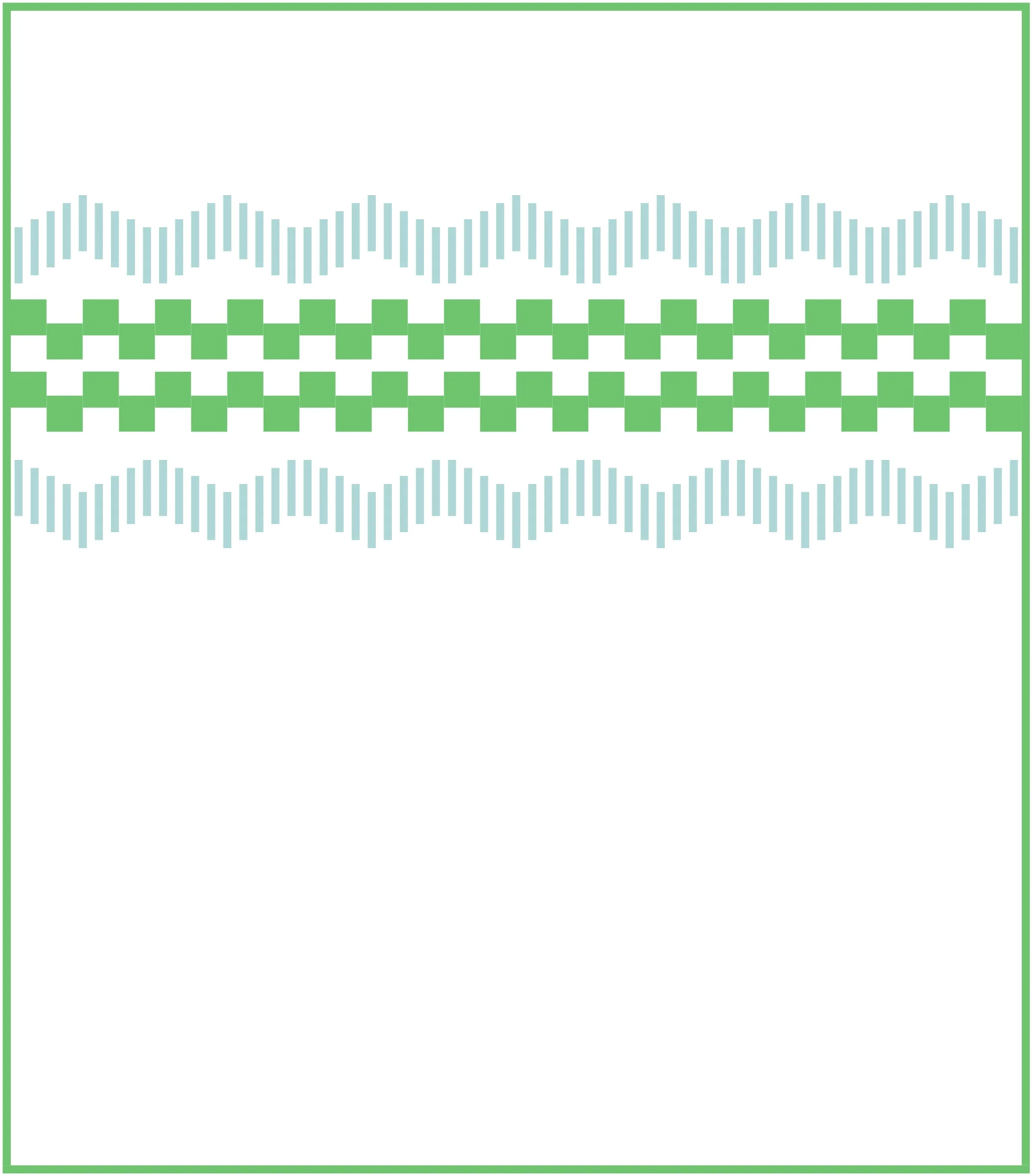 Ridges Quilt Block Pattern