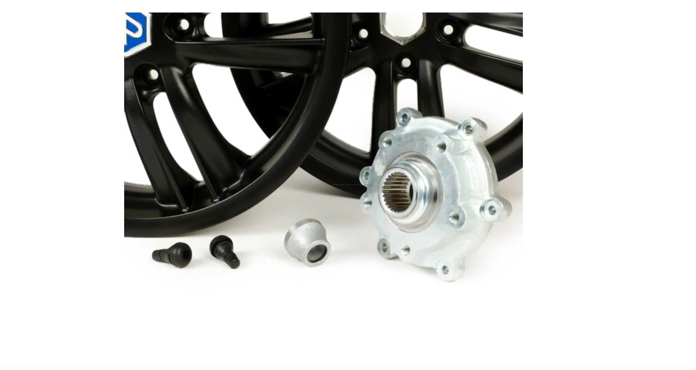 Rims Set PIAGGIO Black | Vespa GT/GTV/ GTS/GTL 125-300cc