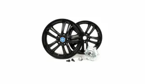 Rims Set PIAGGIO Black | Vespa GT/GTV/ GTS/GTL 125-300cc