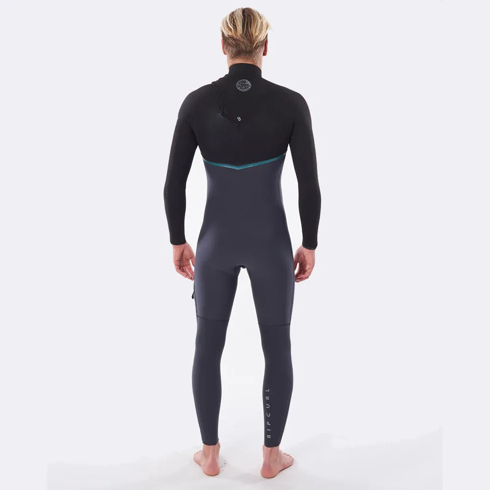 Rip Curl E Bomb 5/3mm Zip Free Winter Wetsuit - Charcoal Grey