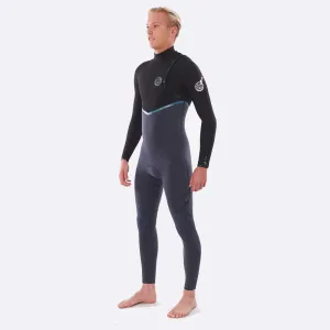 Rip Curl E Bomb 5/3mm Zip Free Winter Wetsuit - Charcoal Grey
