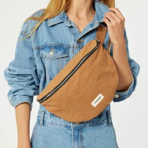Rivedroite XL Custine Belt Bag (brown leaf)