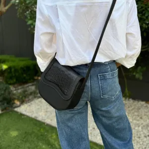 RLC RODEO CROSSBODY -BLACK MATTE ALLIGATOR -  IN STOCK NOW