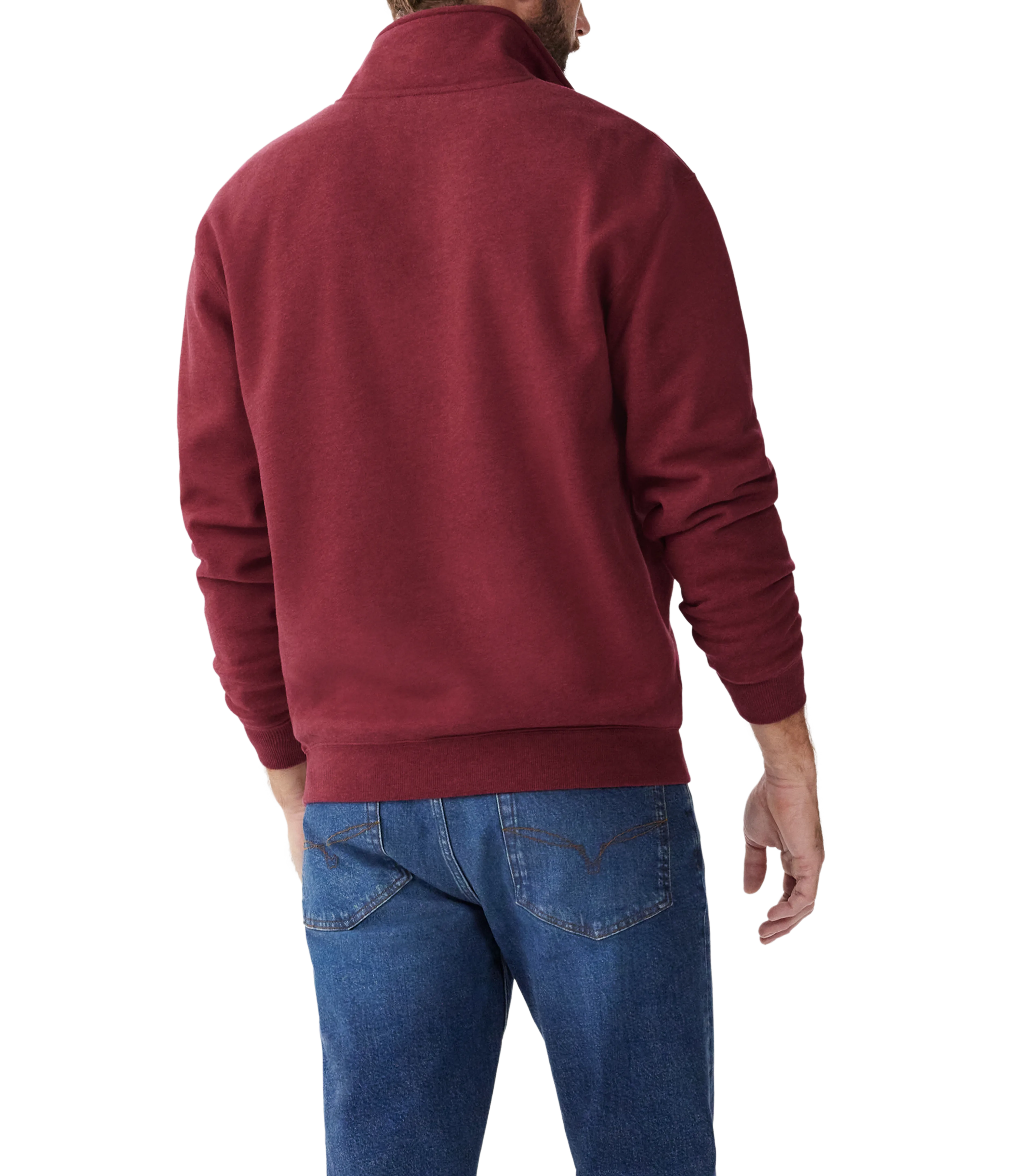 R.M. Williams Mulyungarie Fleece - Burgundy