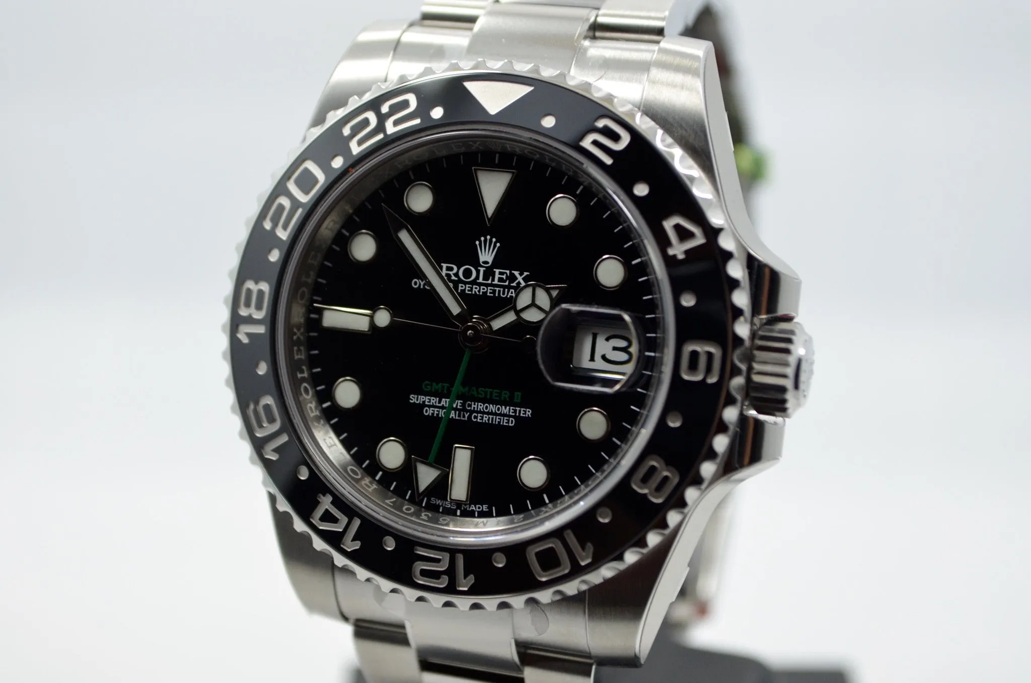 Rolex GMT Master II 116710 Stainless Steel Ceramic Automatic Mens Random Watch