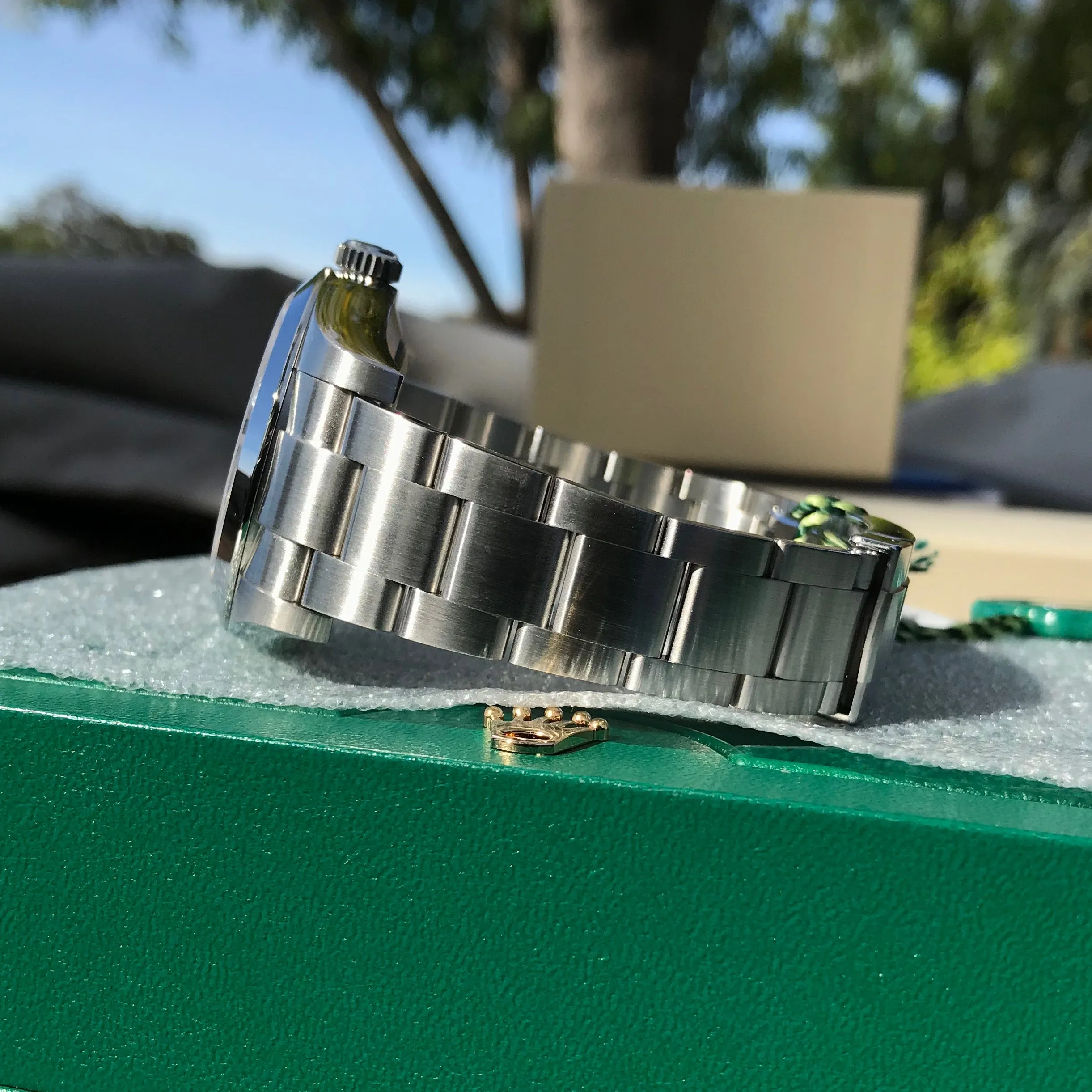 Rolex Oyster Perpetual Air King 116900 40mm Automatic Steel Wristwatch Box Papers