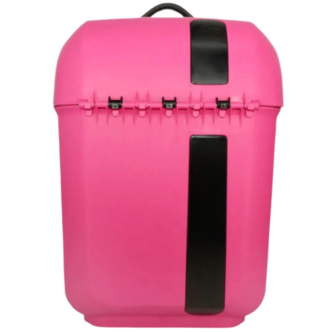 Rolo Xl School Trolley Bag   Free Dividers Pink & Black