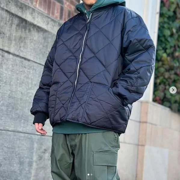 Rothco Diamond Nylon Quilted Flight Jacket