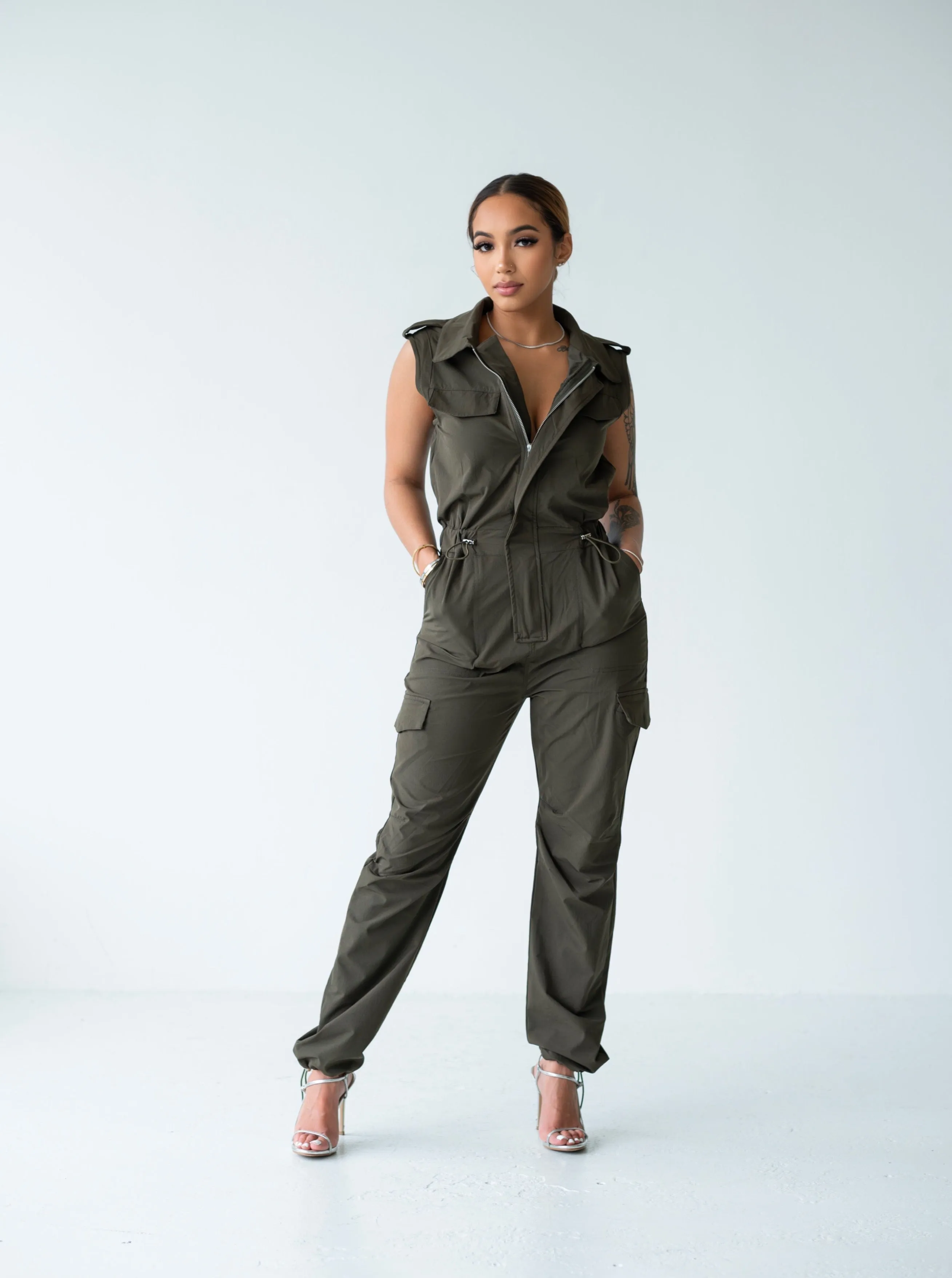 RYDER CARGO JUMPSUIT