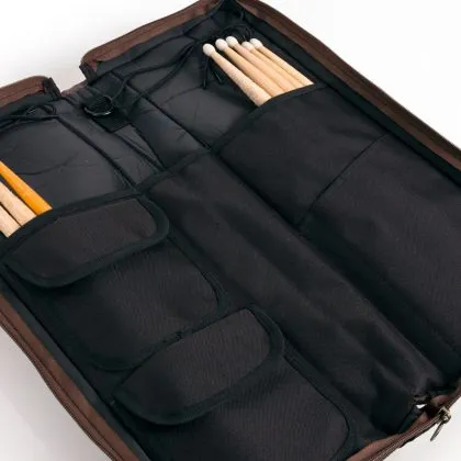 SABIAN AS1BB Arena Stick Bag (Black With Brown)