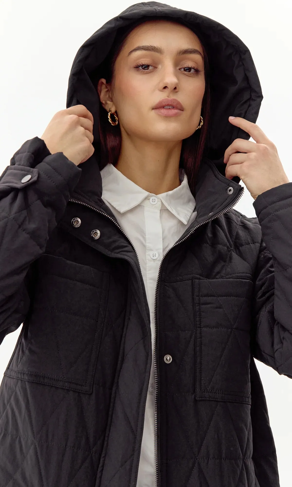 sammy quilted coat