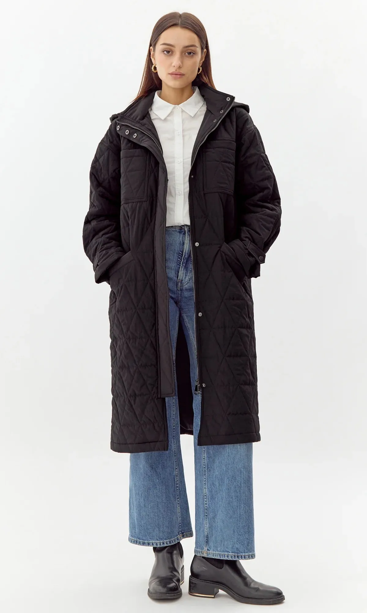 sammy quilted coat