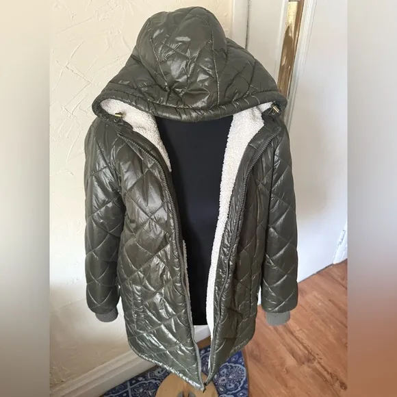 Sanctuary Reversible Quilted Teddy Jacket