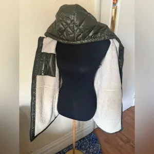 Sanctuary Reversible Quilted Teddy Jacket