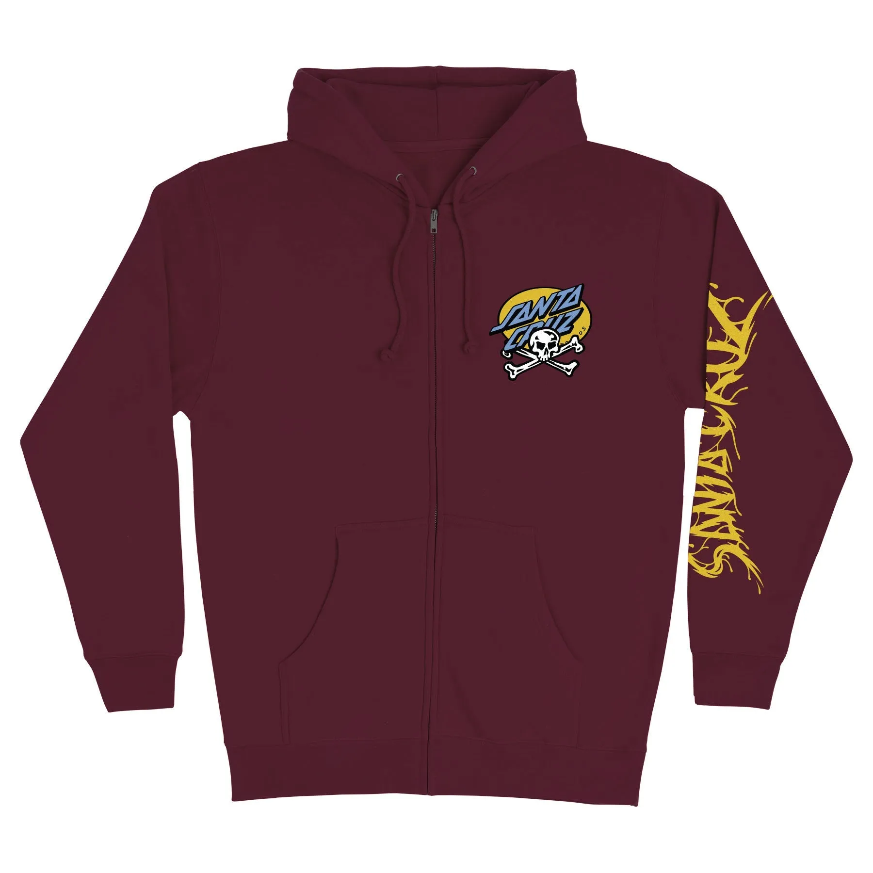 Santa Cruz Meek OG Slasher Hand Zip Hooded Sweatshirt
