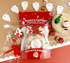 Santa's Cottage (Milk & Cookies) KidDough Play Kit