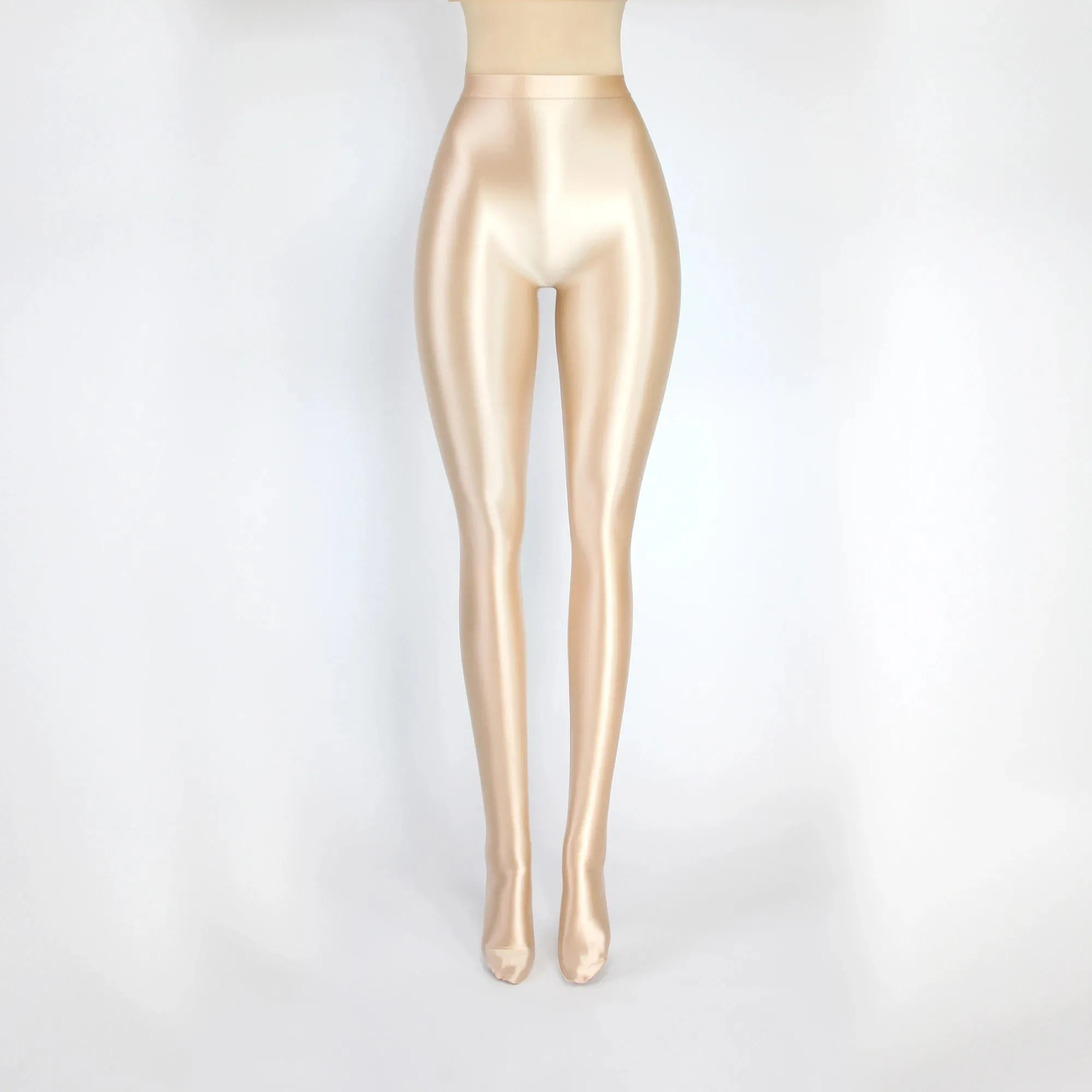 satin silky pantyhose