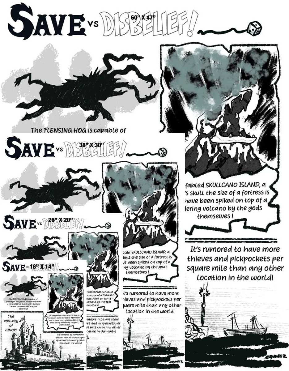 Save VS Disbelief 3 Gallery Canvas Art Print
