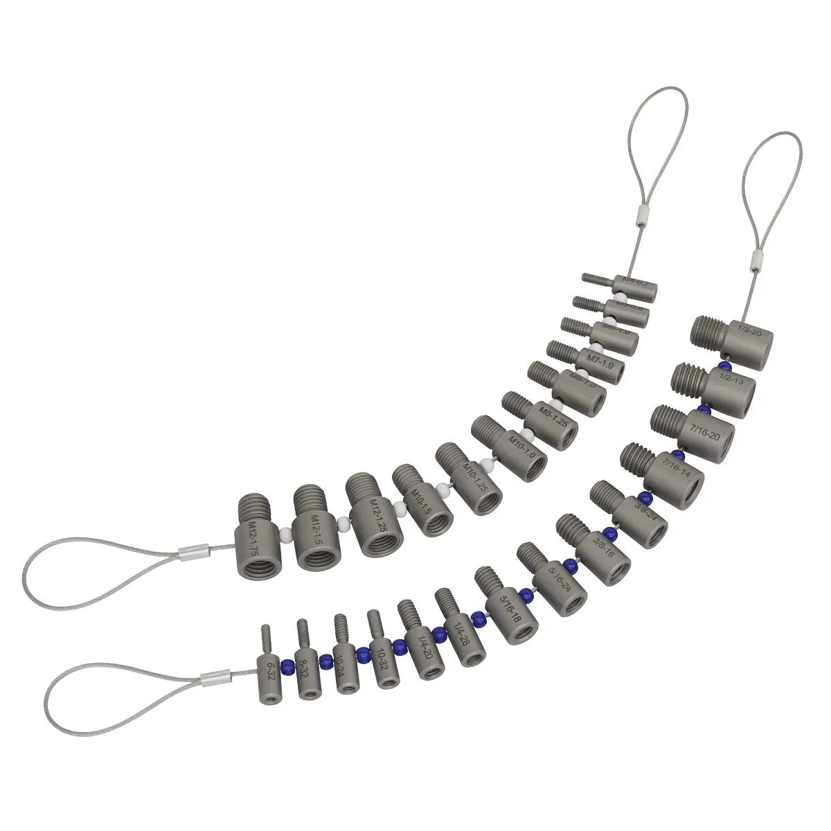 Sealey Thread Checker Nut & Bolt Checker 26pc - Metric/Imperial