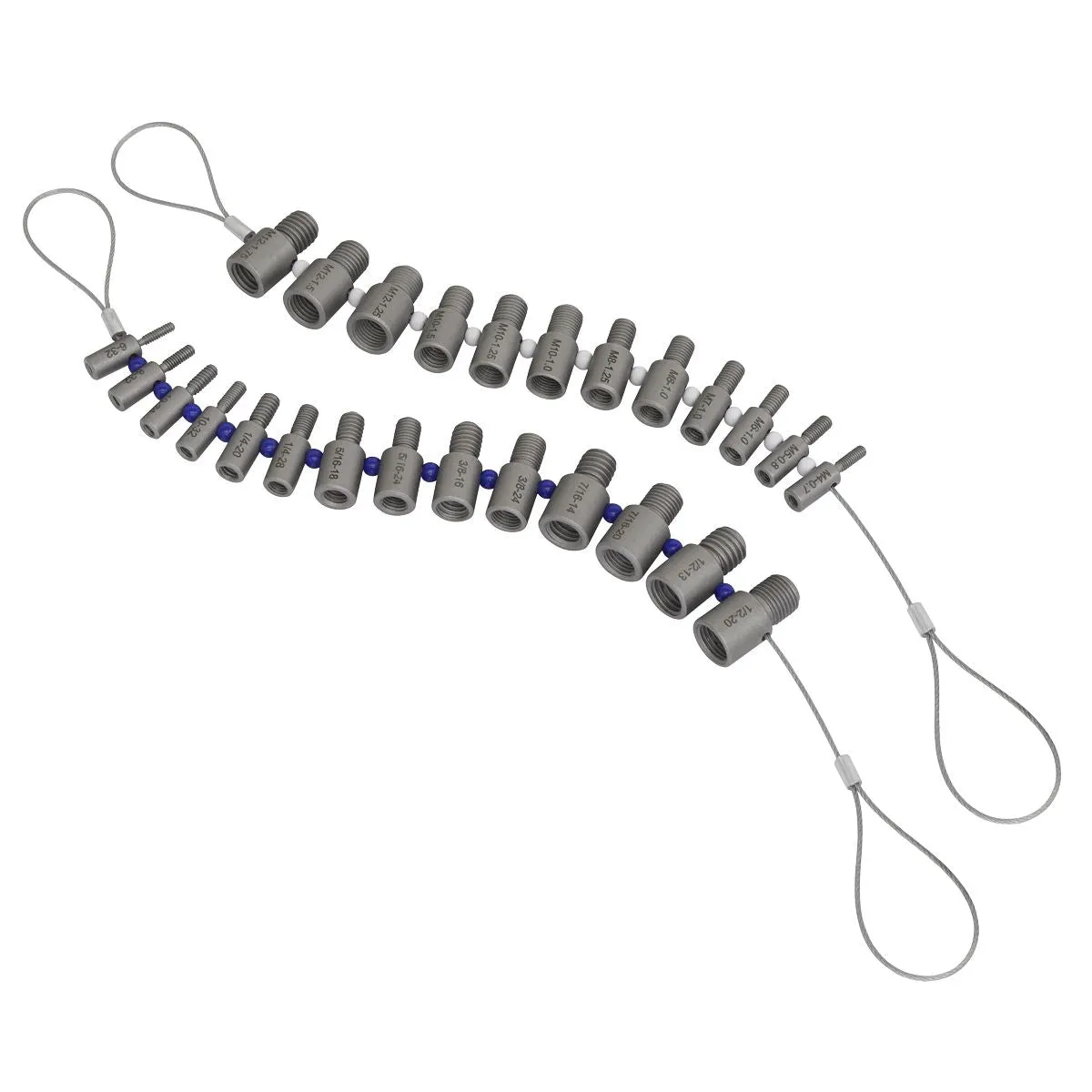 Sealey Thread Checker Nut & Bolt Checker 26pc - Metric/Imperial