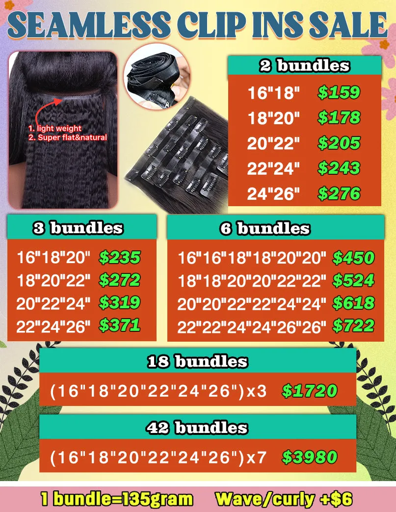 Seamless clip ins deal