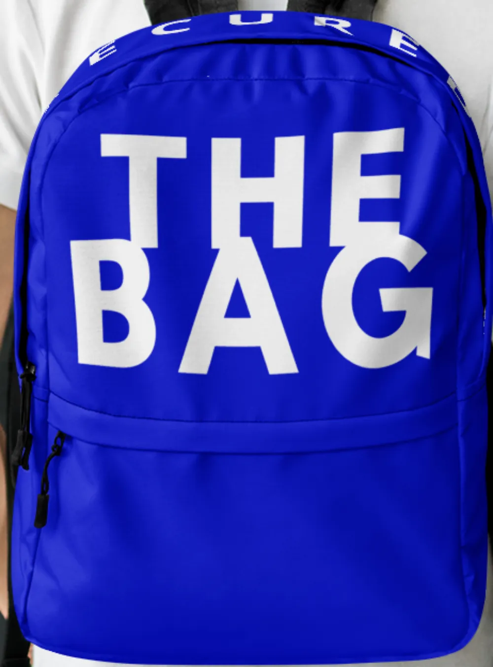 Secure The Bag Backpack (Blue)