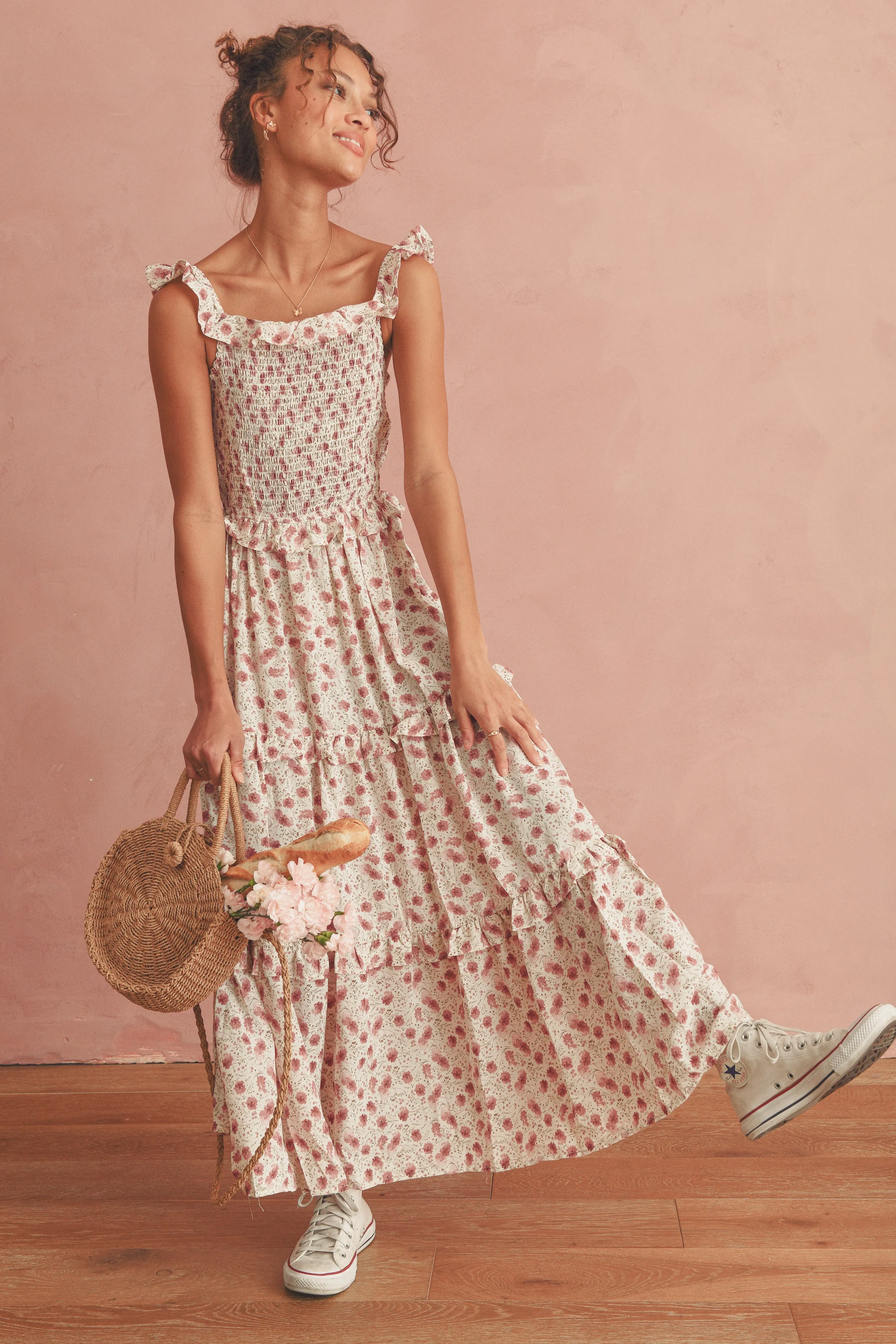 Sending Postcards From Italy Dress