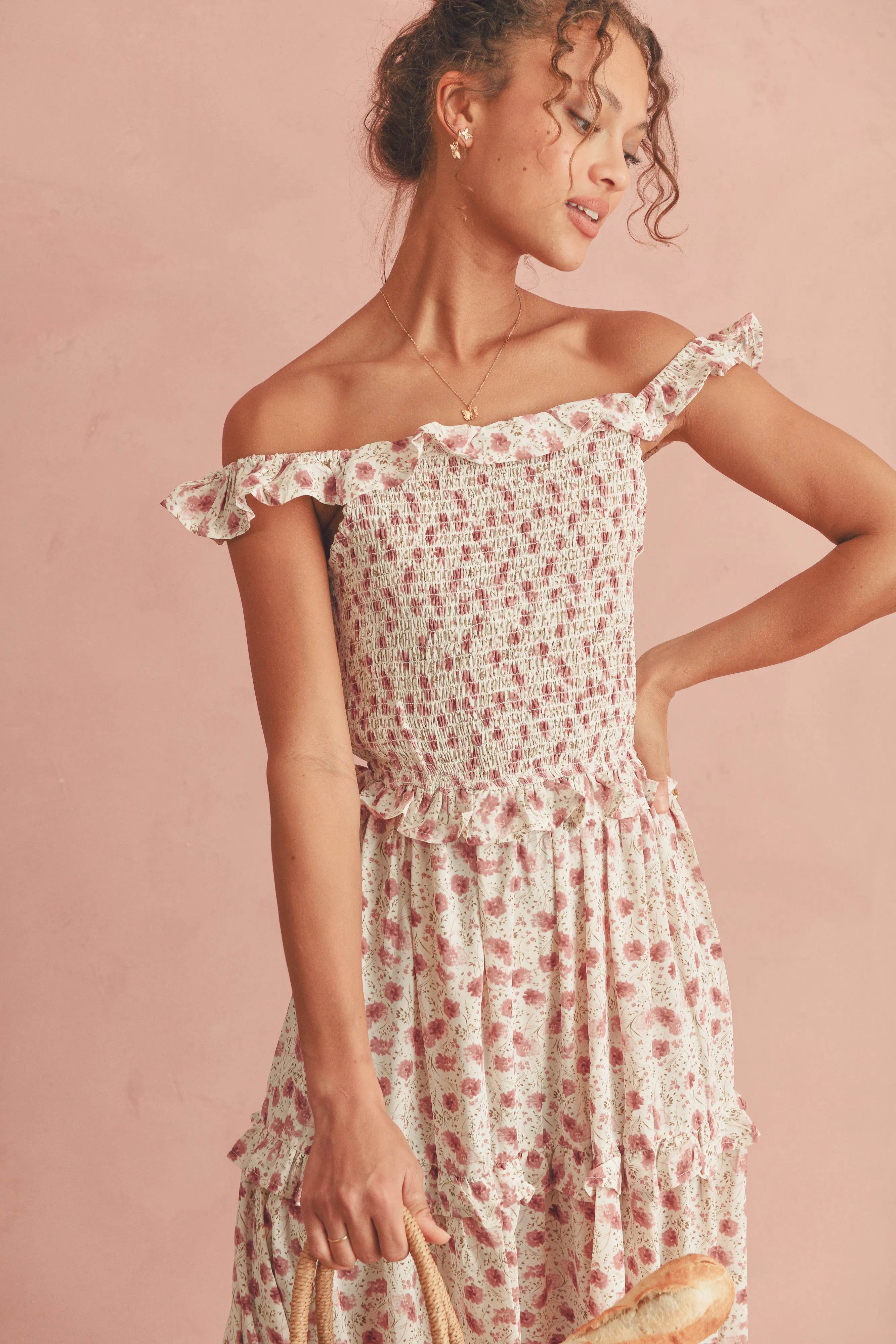 Sending Postcards From Italy Dress