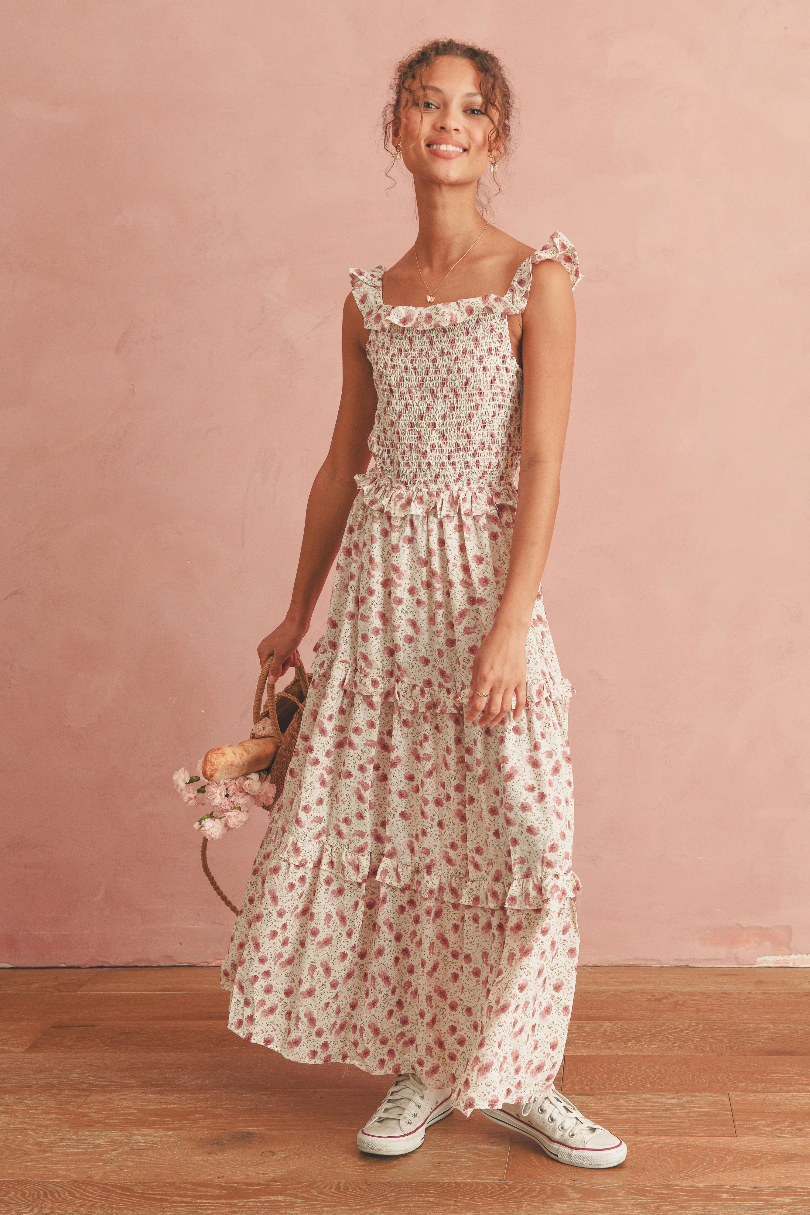 Sending Postcards From Italy Dress