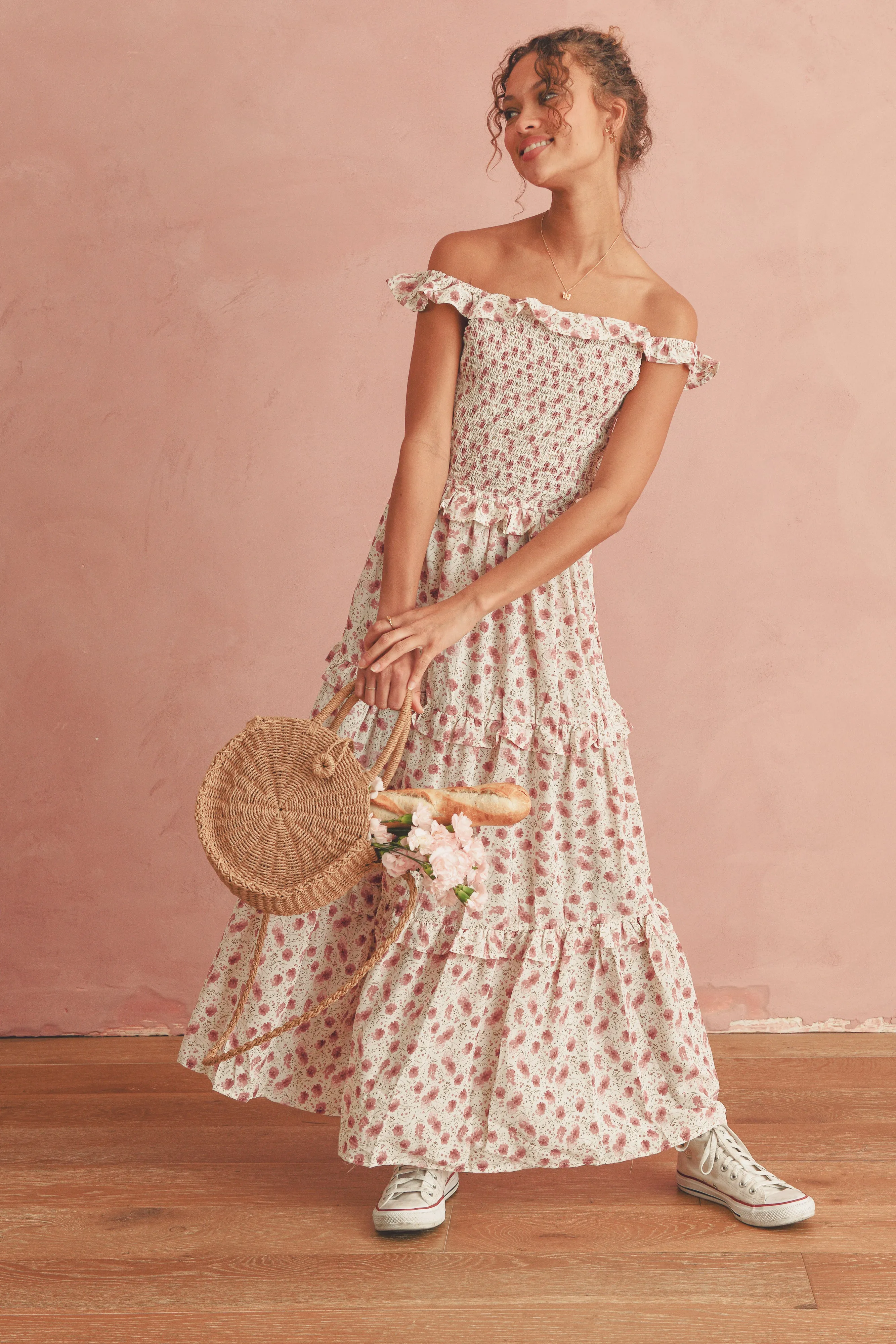 Sending Postcards From Italy Dress