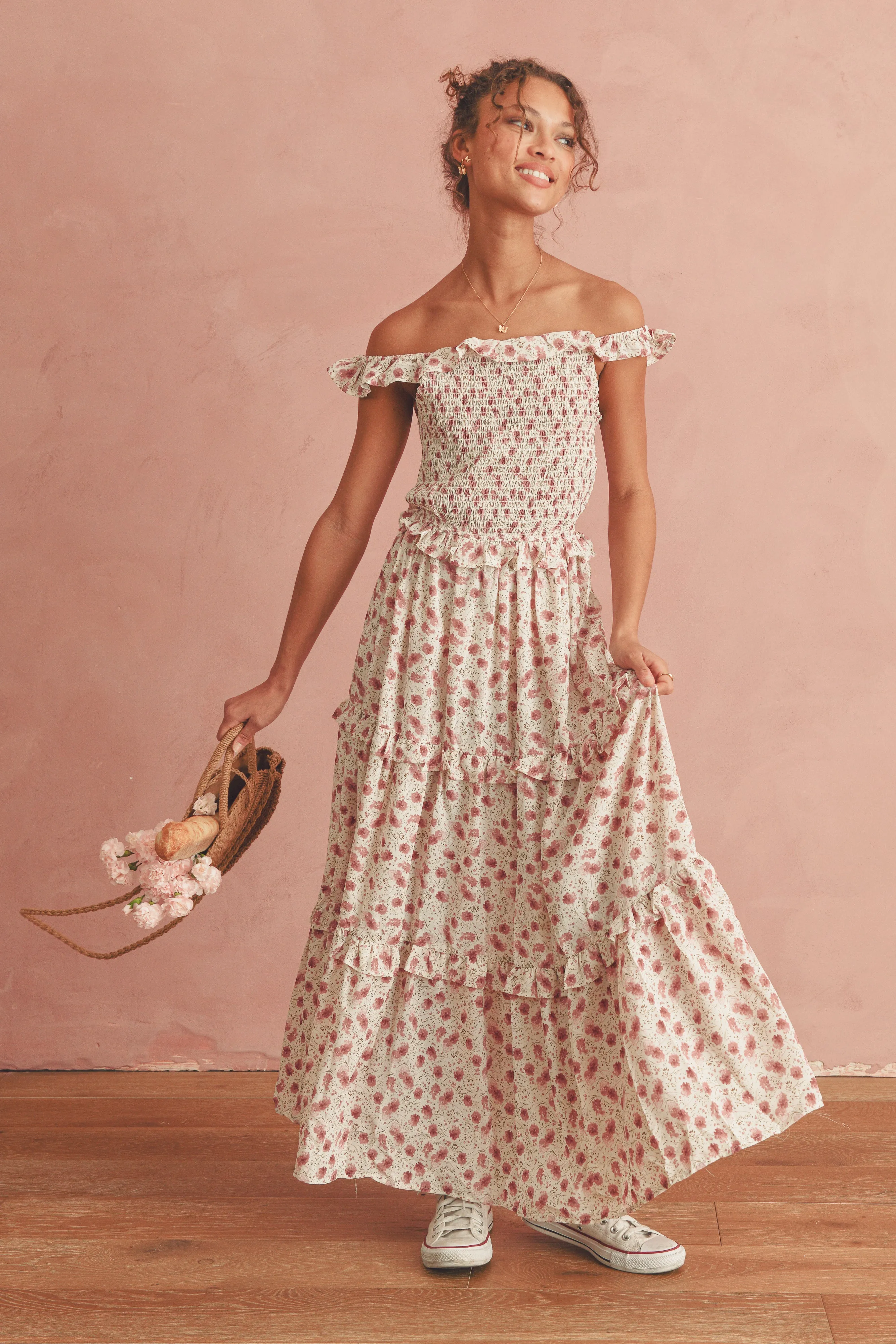 Sending Postcards From Italy Dress
