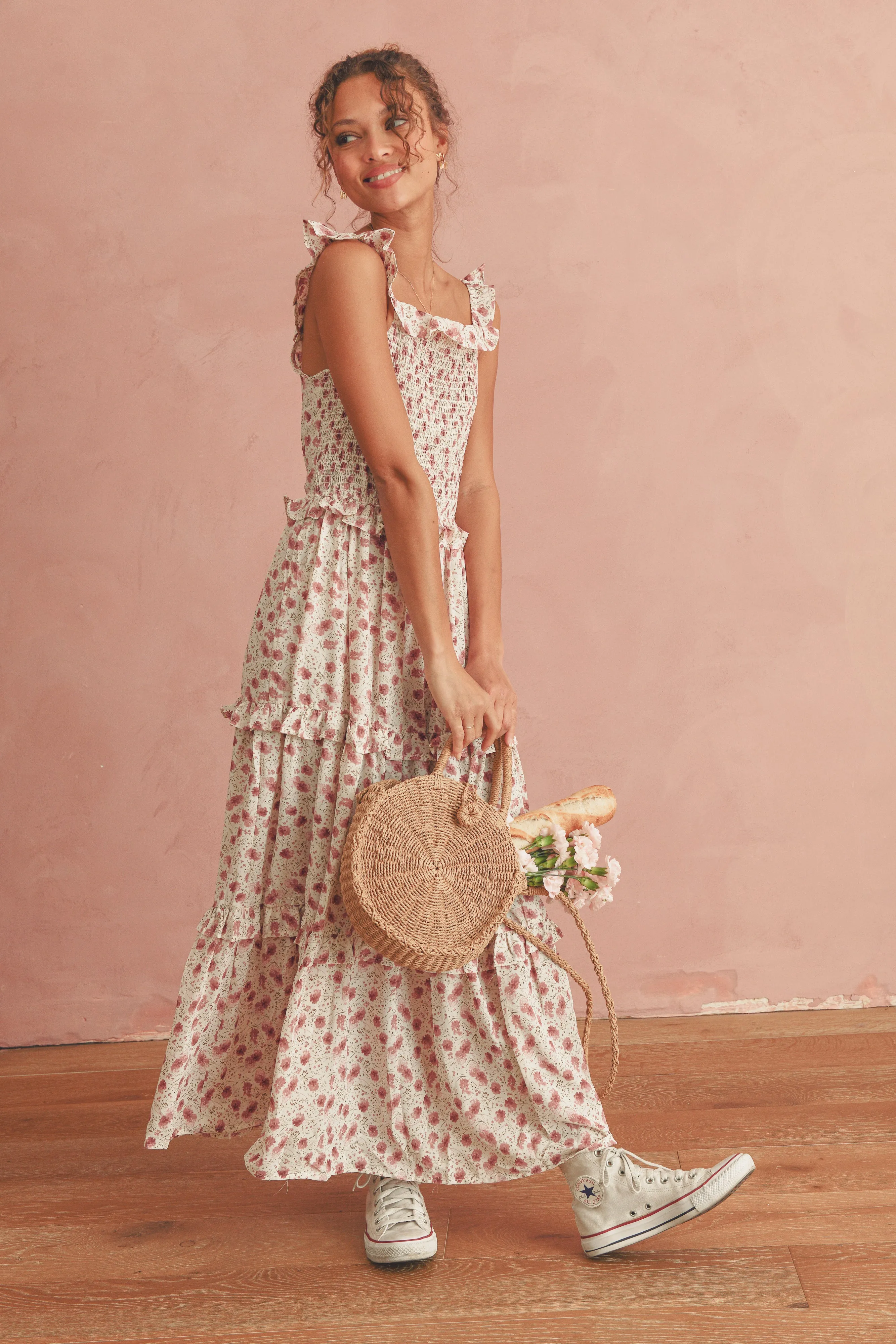 Sending Postcards From Italy Dress