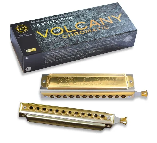 Seydel VOLCANY Chromatic Harmonica  Solo Tuning