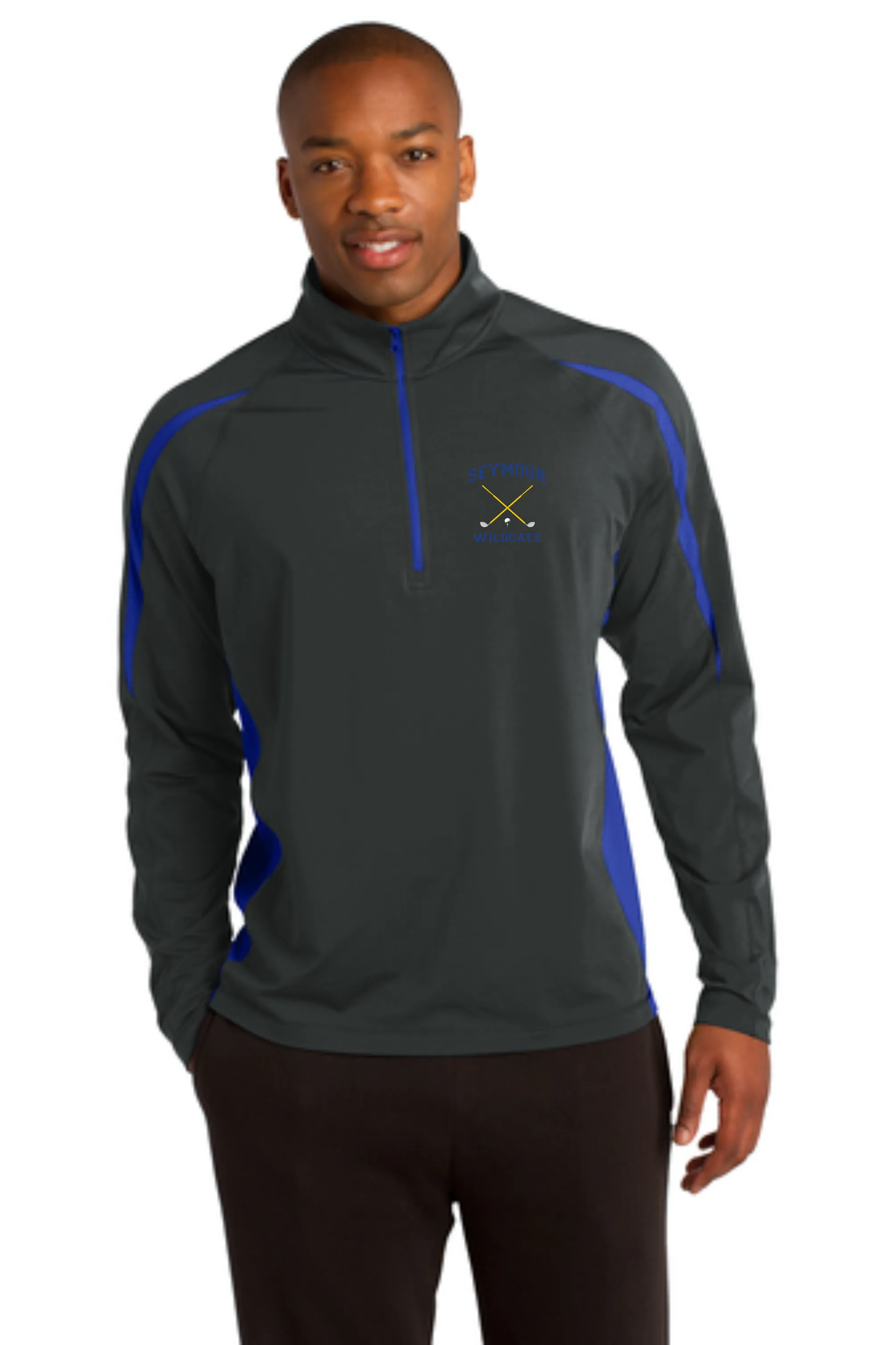 Seymour Golf Sportwick Stretch 1/2 zip Pullover