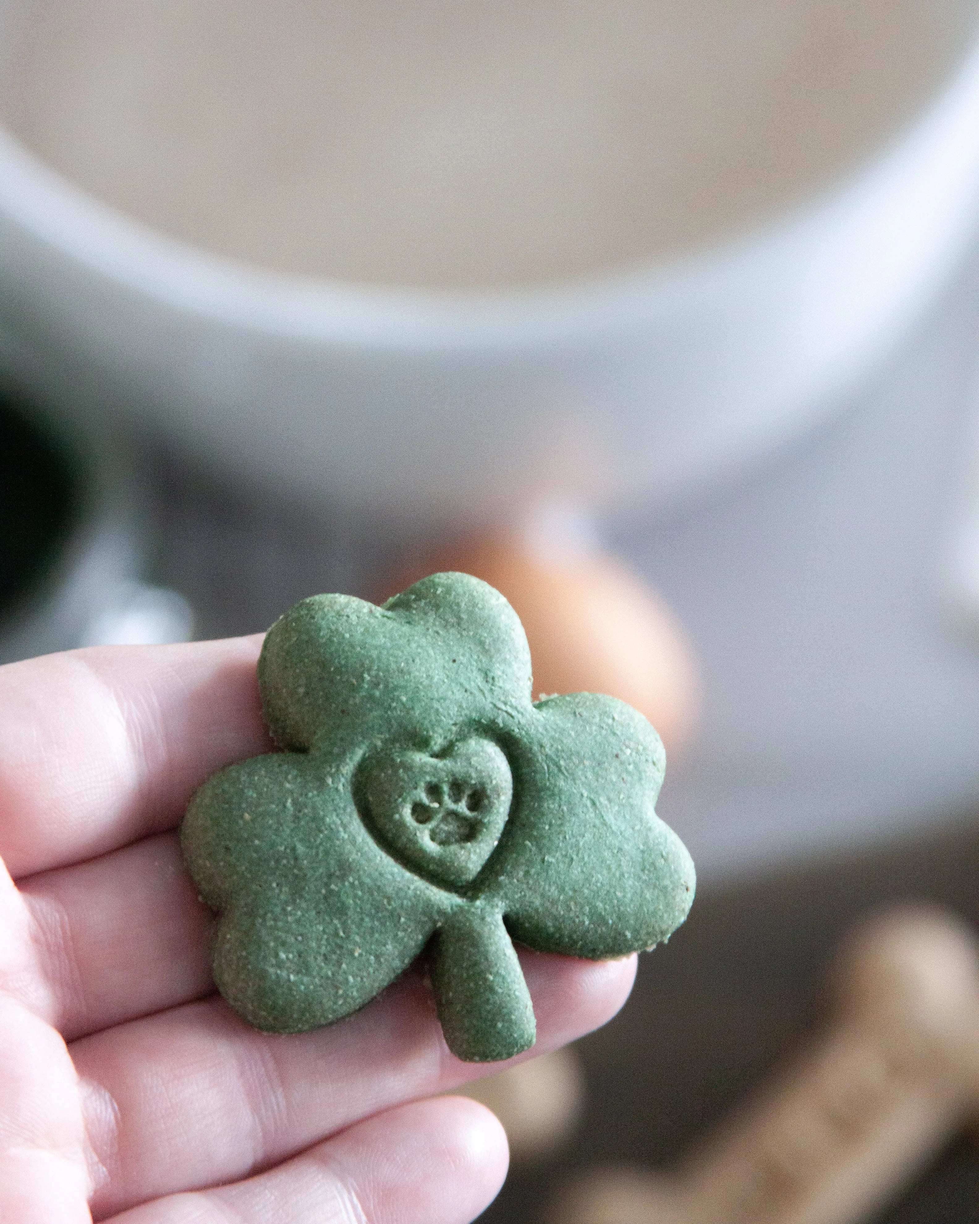 Shamrock Dog Biscuit Cookie Cutter