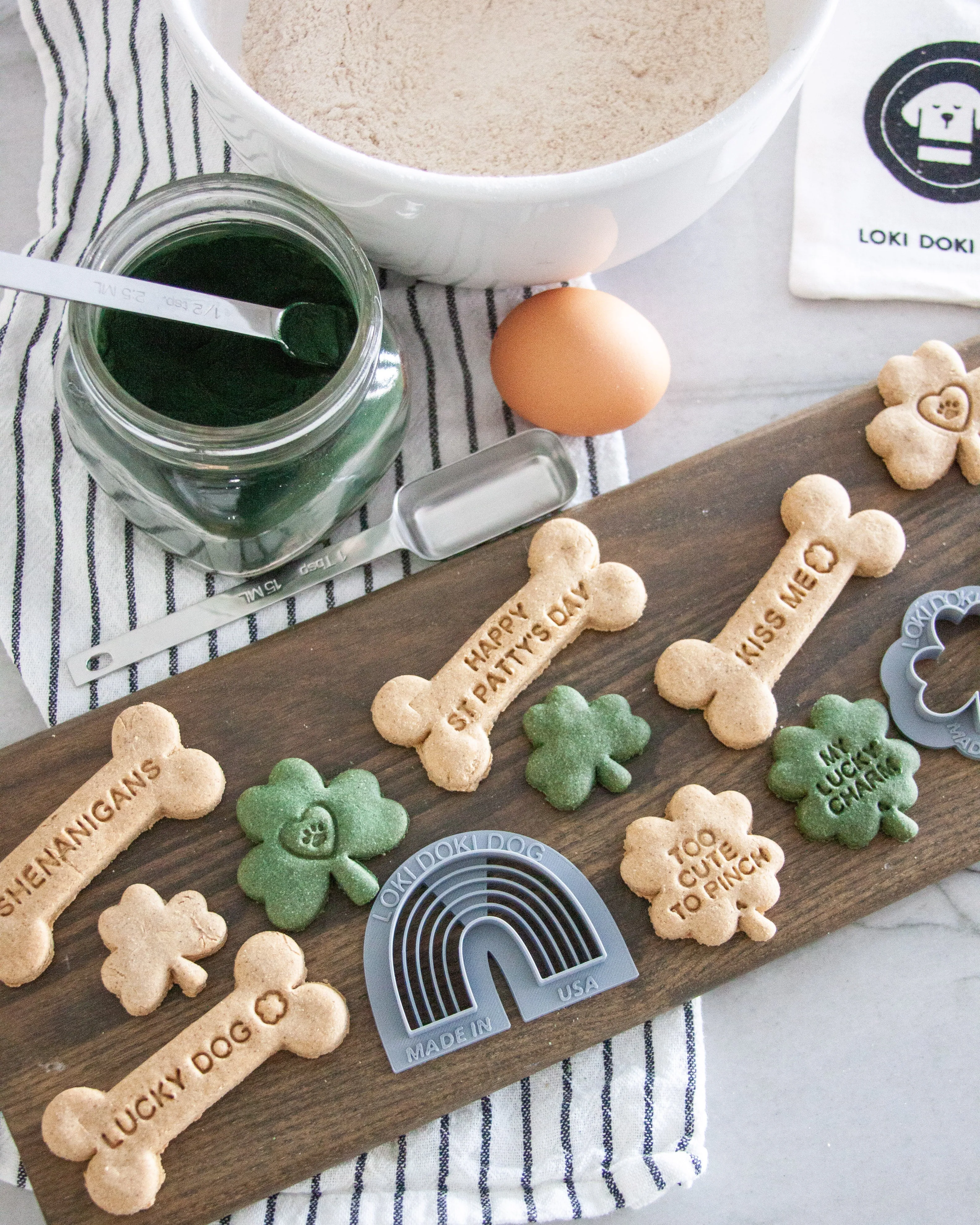 Shamrock Dog Biscuit Cookie Cutter