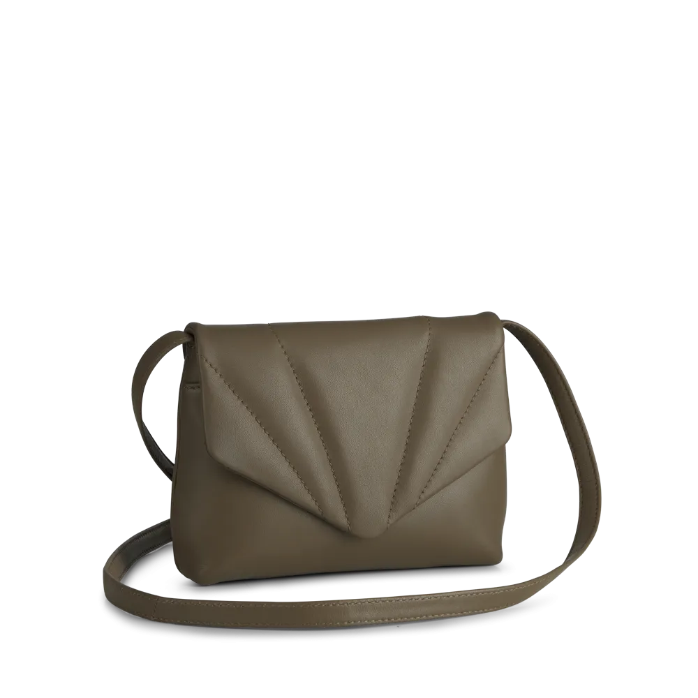 SheilaMBG Crossbody Bag, Sea Shell Puffer