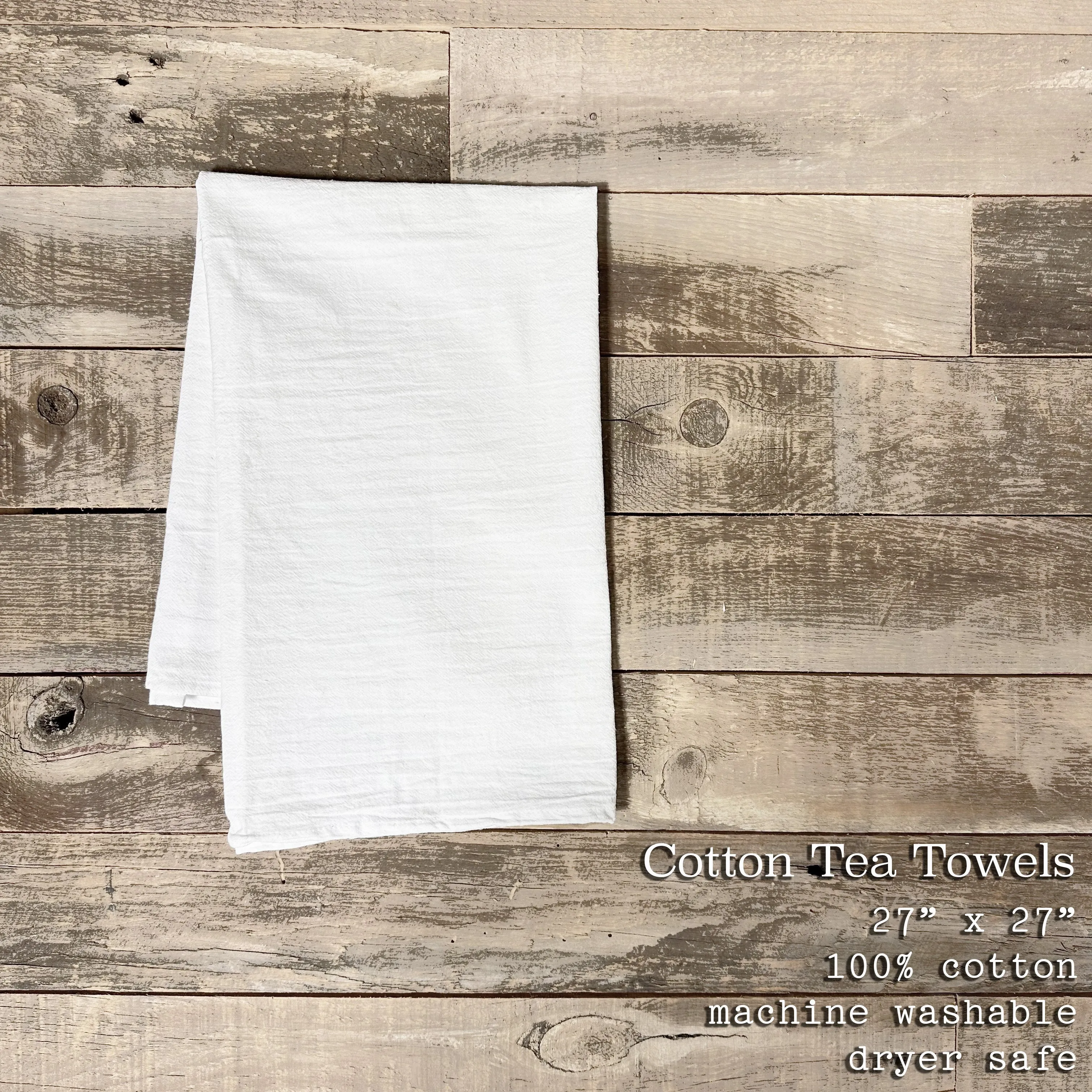 Ship Wheel w/ City and State - Cotton Tea Towel