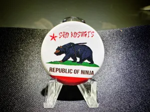 Sho Kosugi's Republic of Ninja Pin